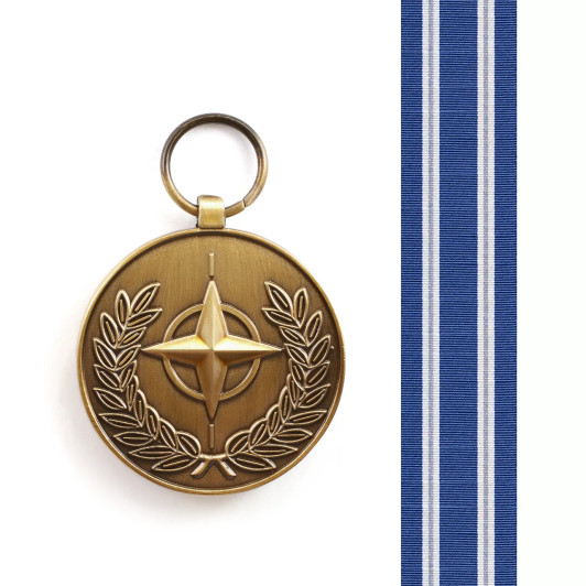 NATO Medal - Full Size Court Mounted Magnetic NATO Medal - Full Size Court Mounted Magnetic