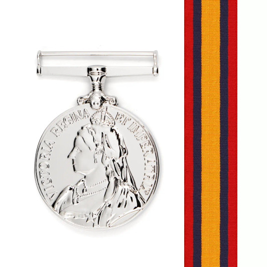 Queen's South Africa Medal - Full Size Court Mounted Queen's South Africa Medal - Full Size Court Mounted