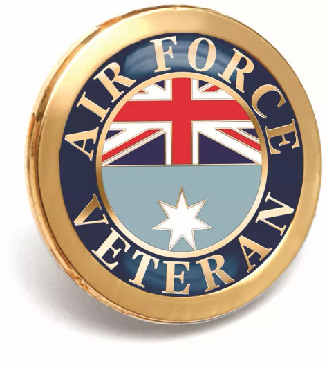 Air Force Veteran Badge