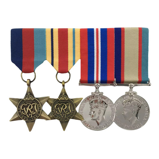 WW2 Africa 4 Replica Medal Group