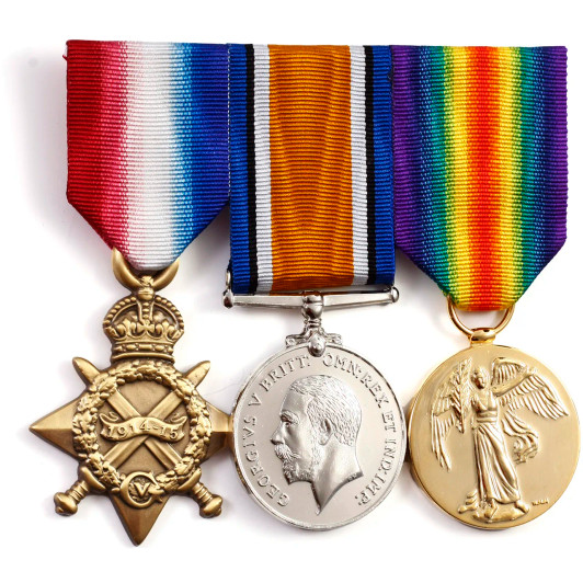 WW1 Trio Replica Medal Group