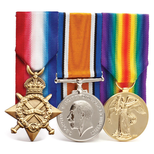 WW1 Trio Replica Medal Group
