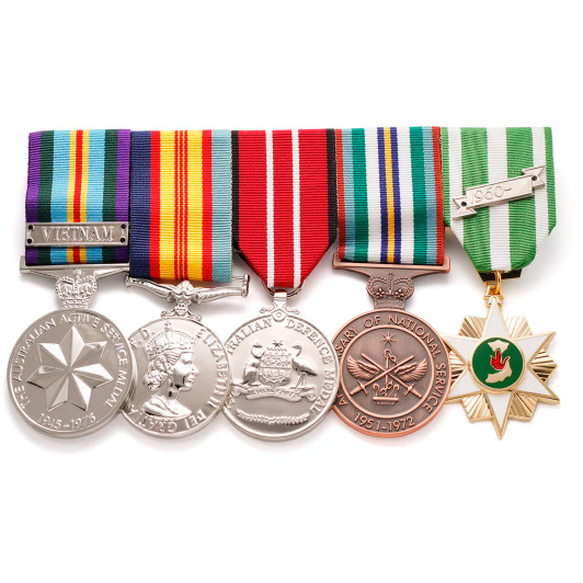 Vietnam Group 5 ANSM Replica Medal Set