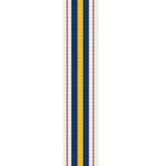 Miniature National Police Service Medal (Ribbon Only)