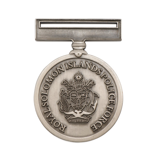 Royal Solomon Is Police Force International Law Enforcement Cooperation Medal
