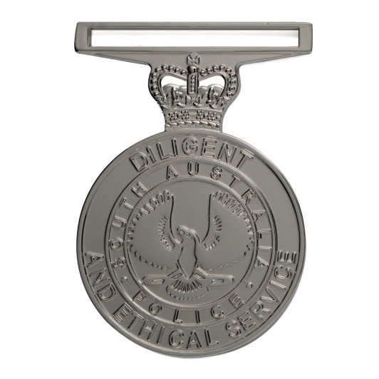 SA Police Service Medal/ Diligent and Ethical Service Medal