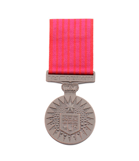 Bravery Medal - Ribbon Bar, Miniature, Magnetic, Full Size Mounting - Medals of Australia and Military Shop