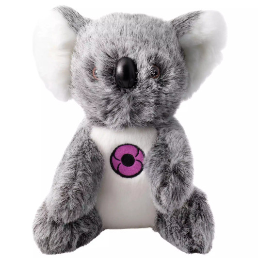 20cm Blinky the Purple Poppy Koala