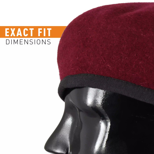 Contact Gear Beret Maroon (Nylon Band)