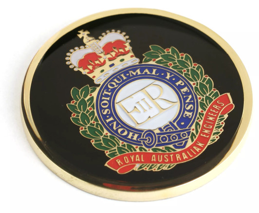 RAE Medallion On Card