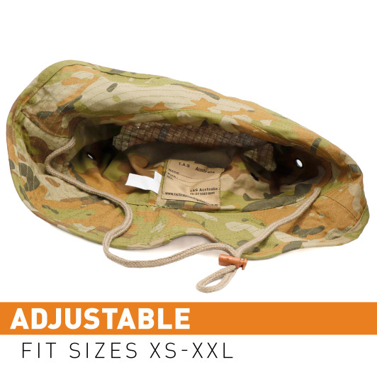 TAS Giggle Hat with wide brim  Australian Multicam (AMC)