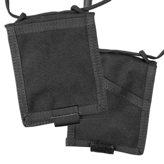 Arm ID Holder Black - Military Shop