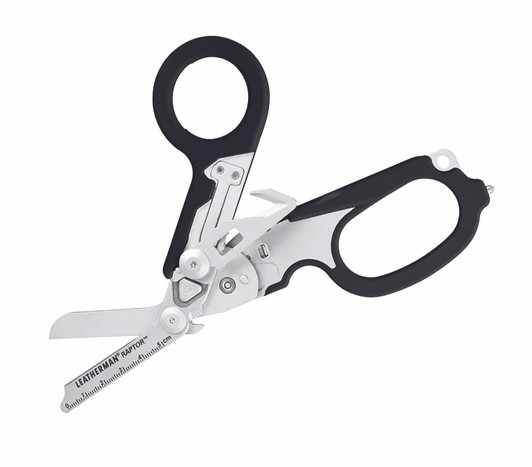 Leatherman Raptor Rescue (Black handles) with Utility Holster