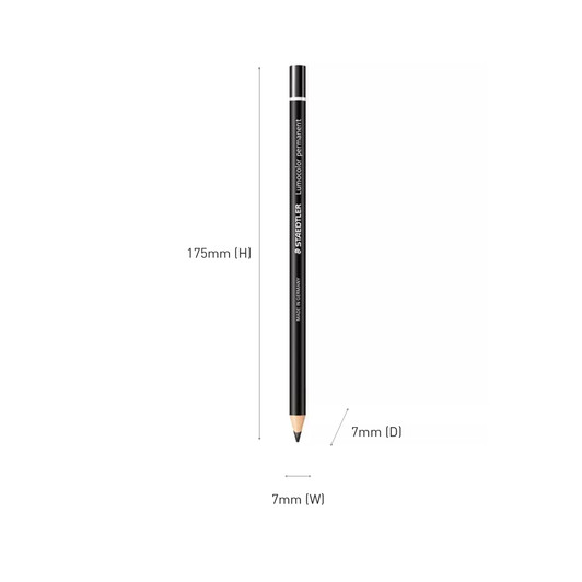 Pencil Staedtler 108 Glasochrom Black
