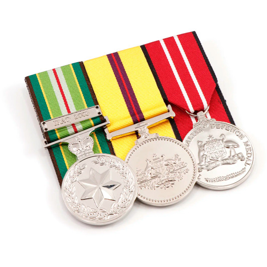 Iraq Active Service Replica Medal Set Iraq Active Service Replica Medal Set