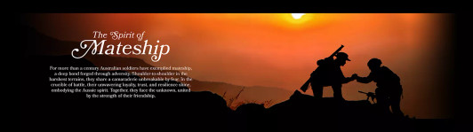 The Spirit of Mateship Bar Runner