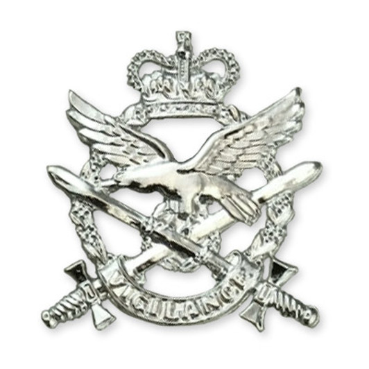 AAAvn Hat Badge This sensational badge is the perfect hat badge for wear or for your collection. Featuring the Australian Army Aviation Corps badge in silver, this hat badge is designed to fit perfectly wherever it's