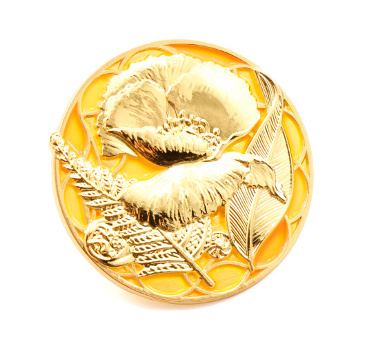 Poppy Mpressions Brothers In Arms Brooch