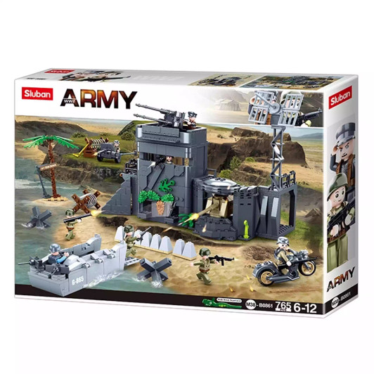 Ww2 The Atlantic Wall 765 Pcs
