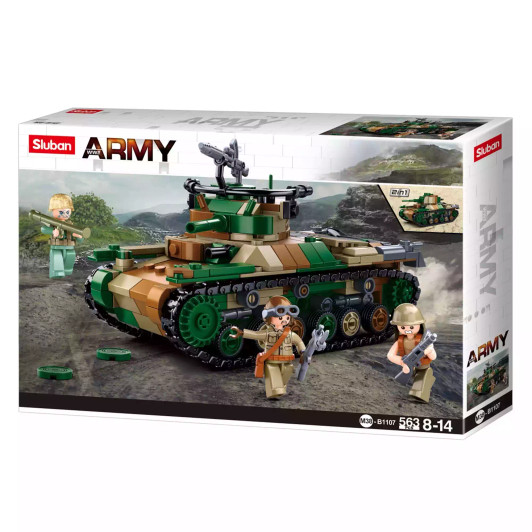 WW2 Medium Tank 563 Pcs WW2 Medium Tank 563 Pcs