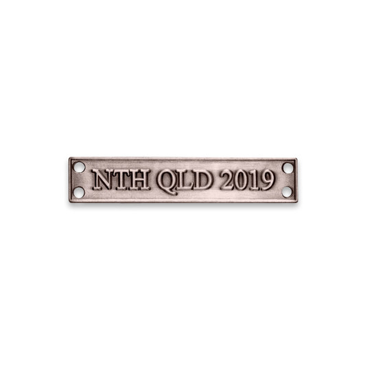 NTH QLD 2019 Medal Clasp