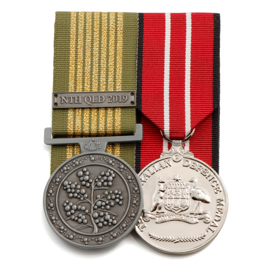 National Emergency Medal (NTH Queensland 2019) + ADM Replica Set National Emergency Medal (NTH Queensland 2019) + ADM Replica Set