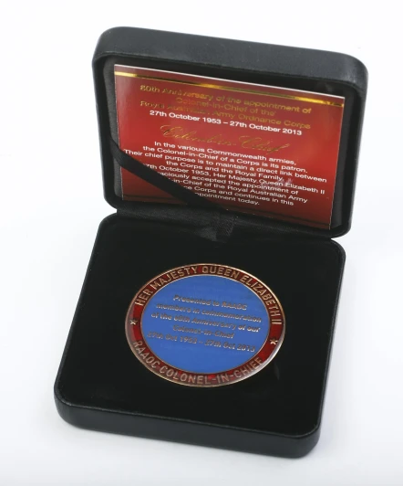 RAAOC 60th Anniversary Medallion in Box