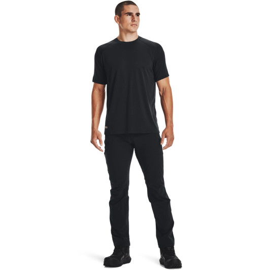 Under Armour Mens Tactical Tech Short Sleeve T-Shirt- Black
