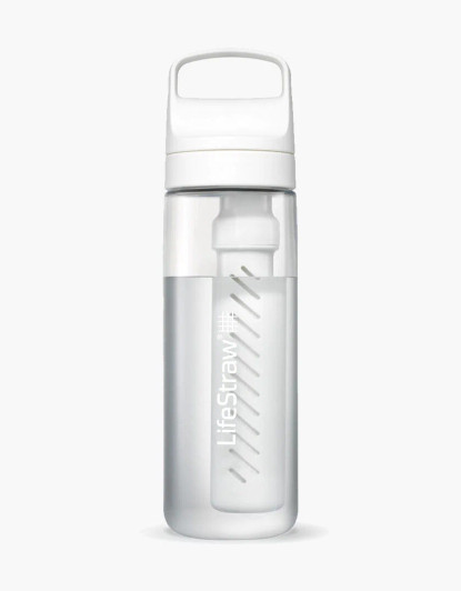 LifeStraw Go 2.0 Water Filter Bottle 22oz- Clear