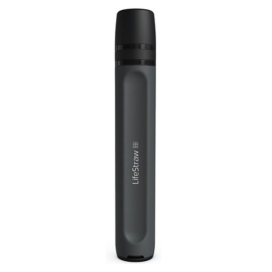 LifeStraw Peak Series Personal Water Filter Straw- Dark Mountain Gray