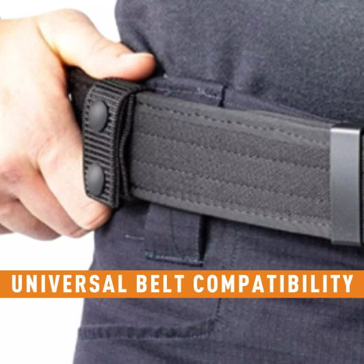 Contact Gear Australia Belt Keepers 4 Pack - Black