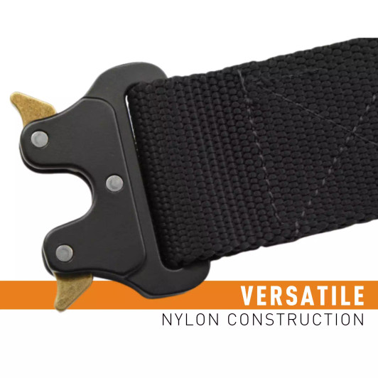 Contact Gear Australia Adjustable Nylon Tactical Belt - Black