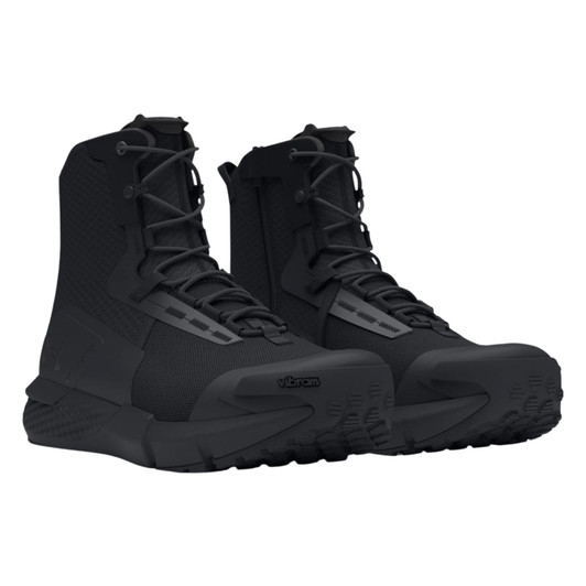 Under Armour Charged Valsetz Zip Mens Tactical Hiking Boots - Black