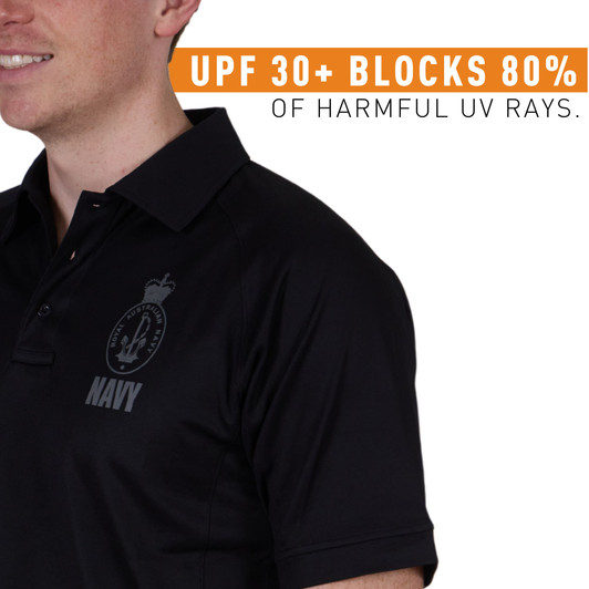 Navy Summer Active Polo