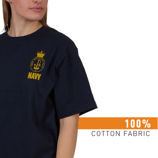 Navy Spring T-Shirt Short Sleeve