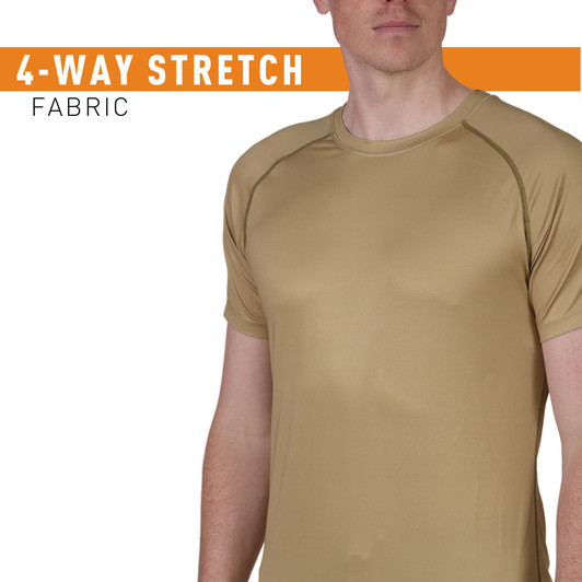 Air Force Summer Active Coyote T-Shirt Unisex- Short Sleeve