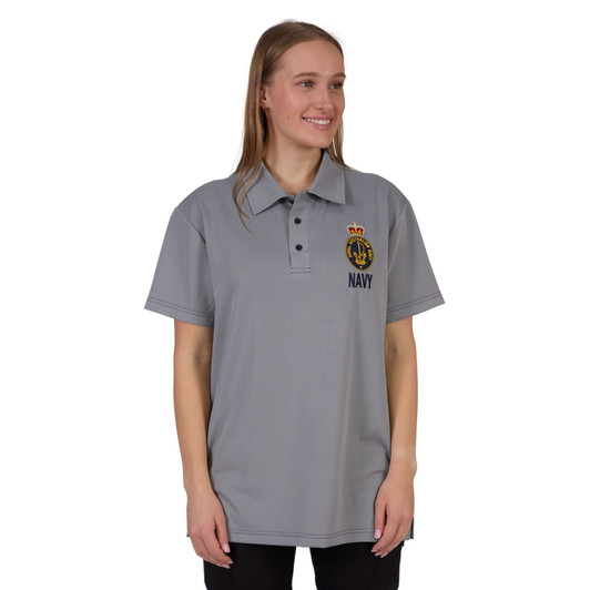 Navy Autumn Polo