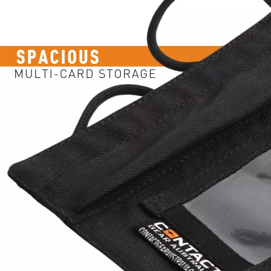 Contact Gear Australia Big Card Holder Black