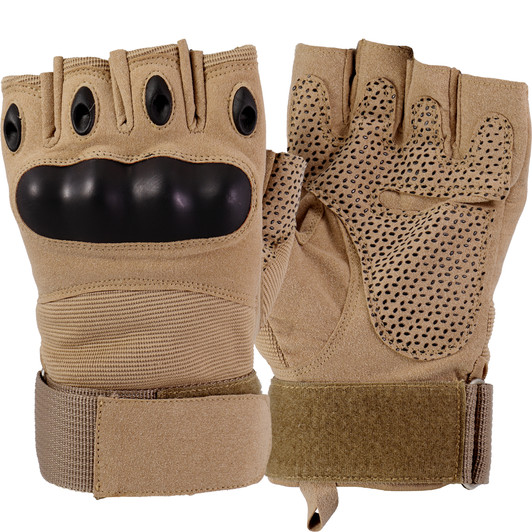 Contact Gear Australia Airsoft Touch Finger Glove (Half) Tan
