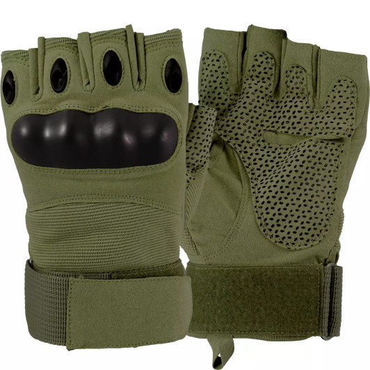 Contact Gear Australia Airsoft Touch Finger Glove (Half) Olive
