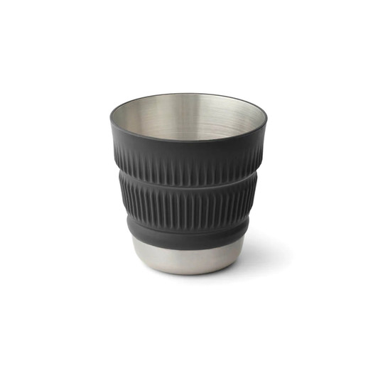 Detour Stainless Steel Collapsible Mug - Black Detour Stainless Steel Collapsible Mug - Black
