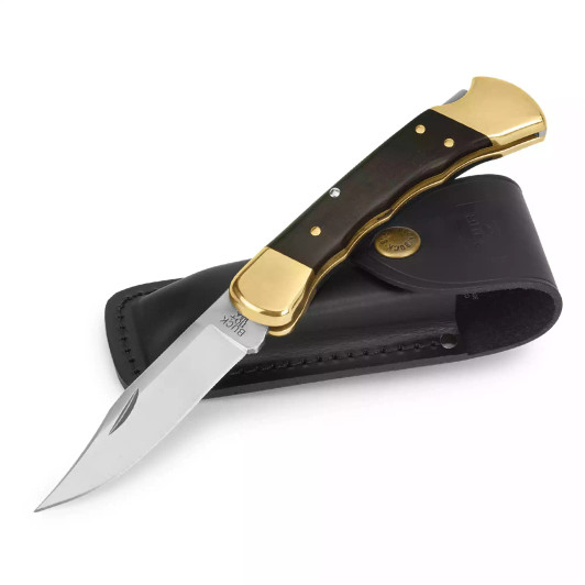 Buck Knives Folding Hunter with Grooved Handle Buck Knives Folding Hunter with Grooved Handle