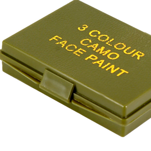 Contact Gear 3 Colour Camouflage Face Paint in Case