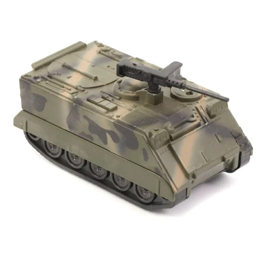 Die Cast Free Wheel Tank- Green Personnel Carrier Die Cast Free Wheel Tank- Green Personnel Carrier