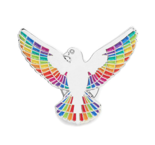 Dove of Light and Peace MagnaBadge™