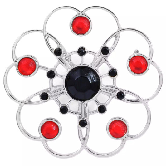 Bohemian Eclectic 1970s Poppy Limited Edition Brooch