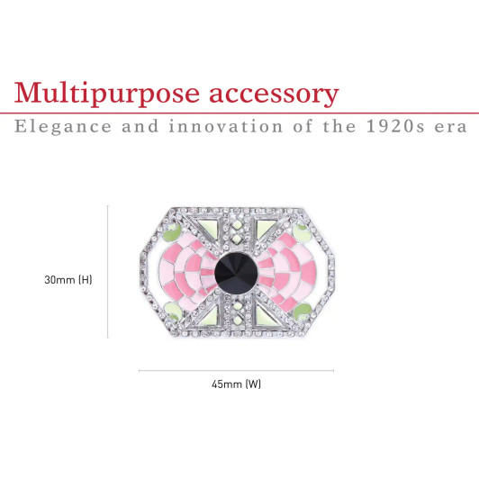 Art Deco 1920s Poppy Limited Edition Brooch