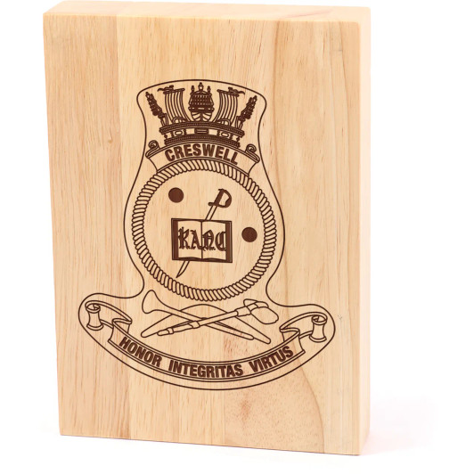 HMAS Creswell Heritage Wooden Award