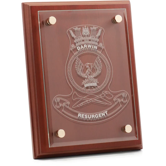 HMAS Darwin Delta Floating Glass Award