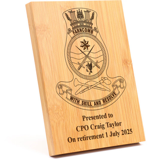 HMAS Farncomb Apex Bamboo Award
